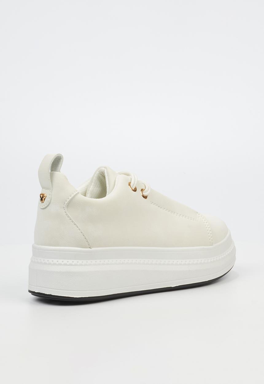 Butterfly Feet - Senhora 20 Slip On - White