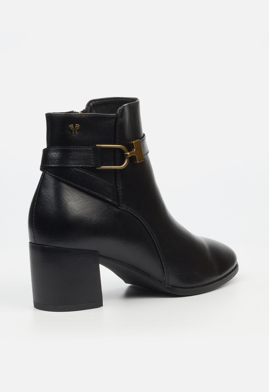 Butterfly Feet - Shawna 1 Ankle - Black