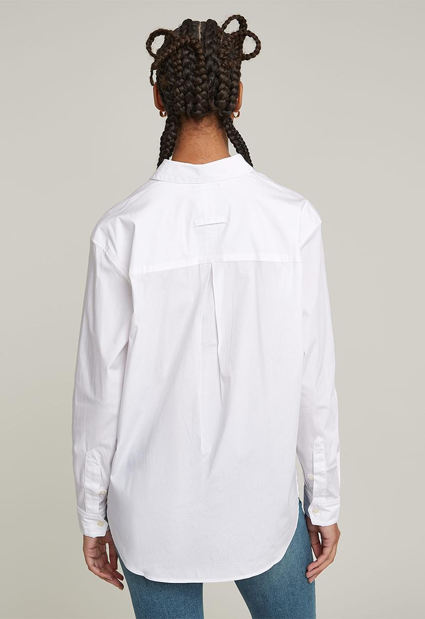 G-STAR - Bf shirt l\s wmn - White