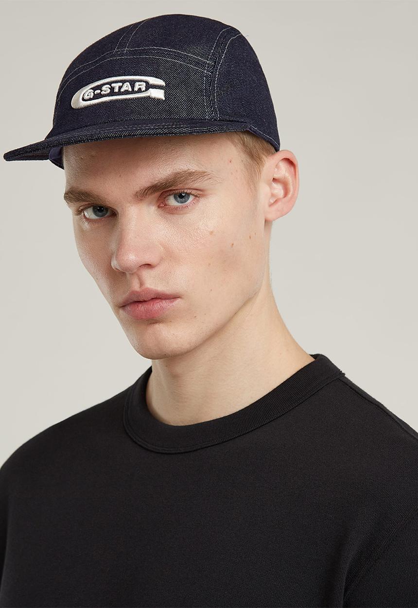 G-STAR - Flat Brim 5 Panel Cap - Raw Denim
