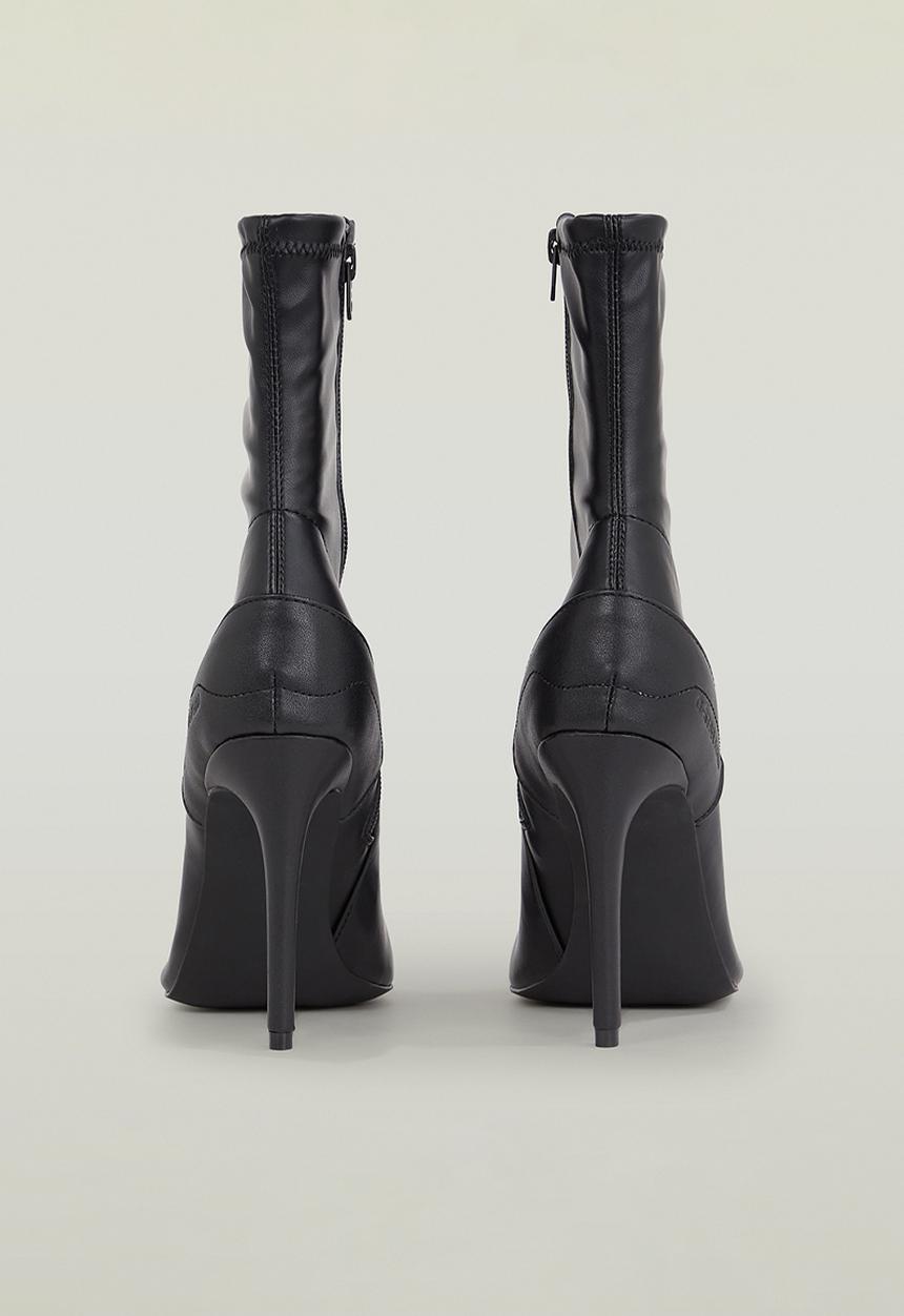 G-STAR - Stray ankle mid boot w - black