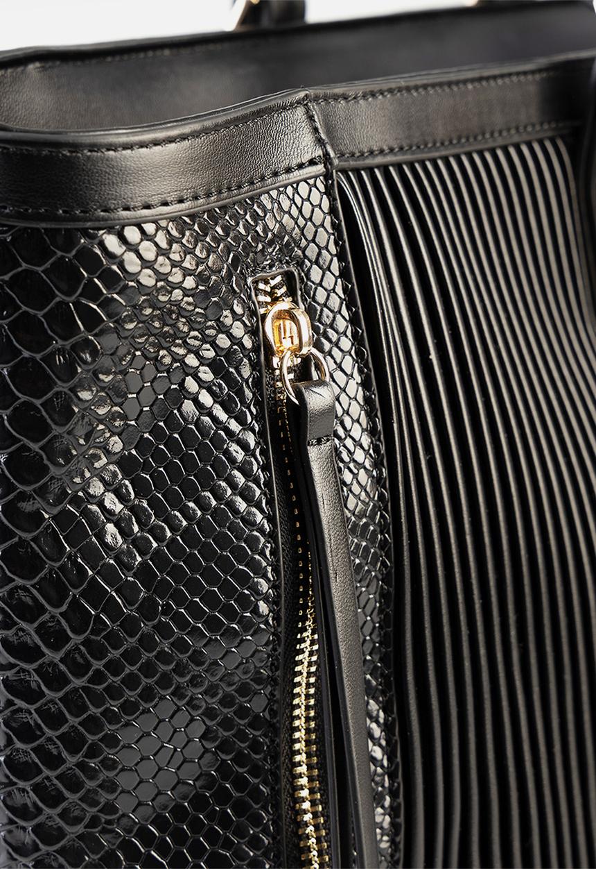 SISSY BOY - Flavour story top handle bag - black