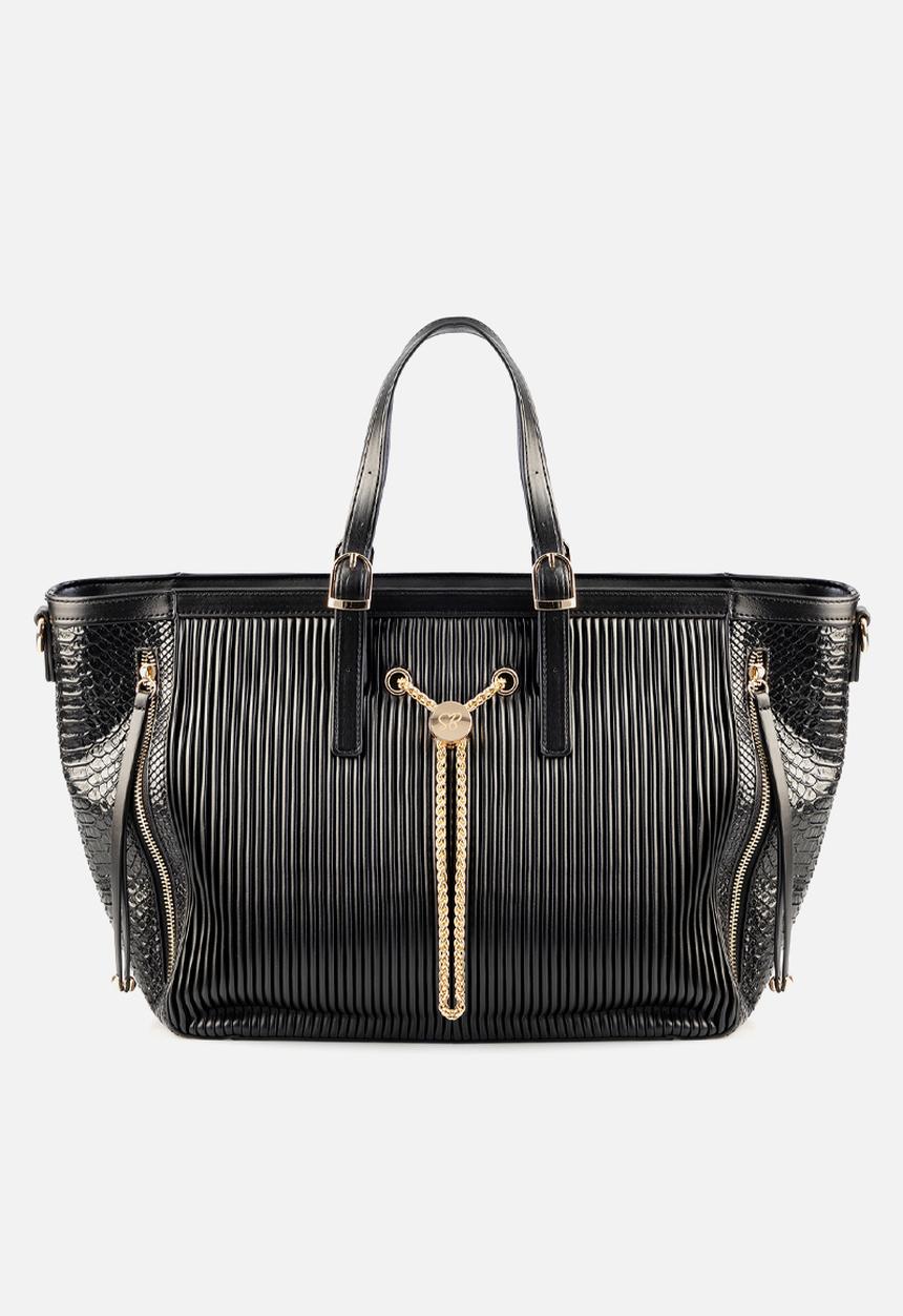 SISSY BOY - Flavour story top handle bag - black