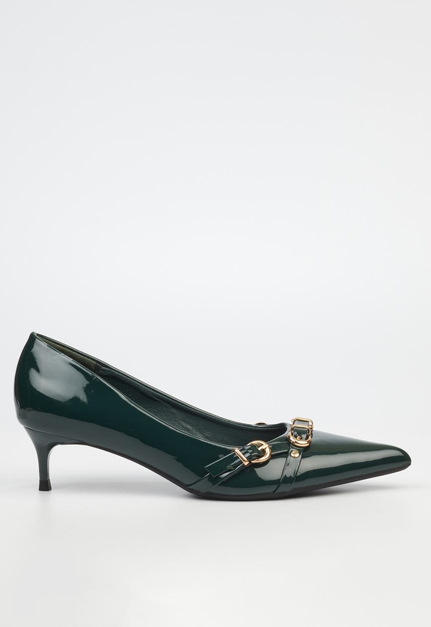 Miss Black - Tait 1 heel - green