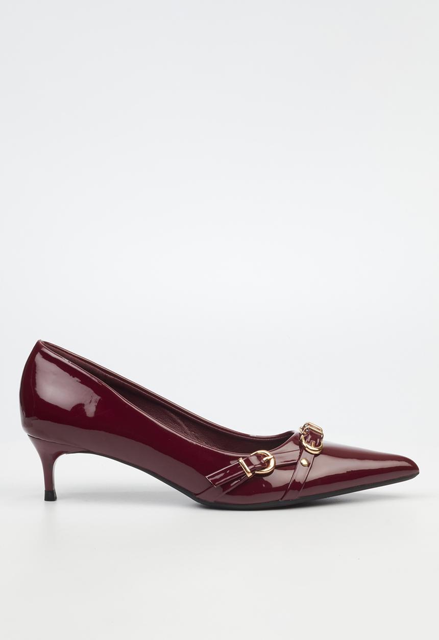 Miss Black - Tait 1 heel - wine