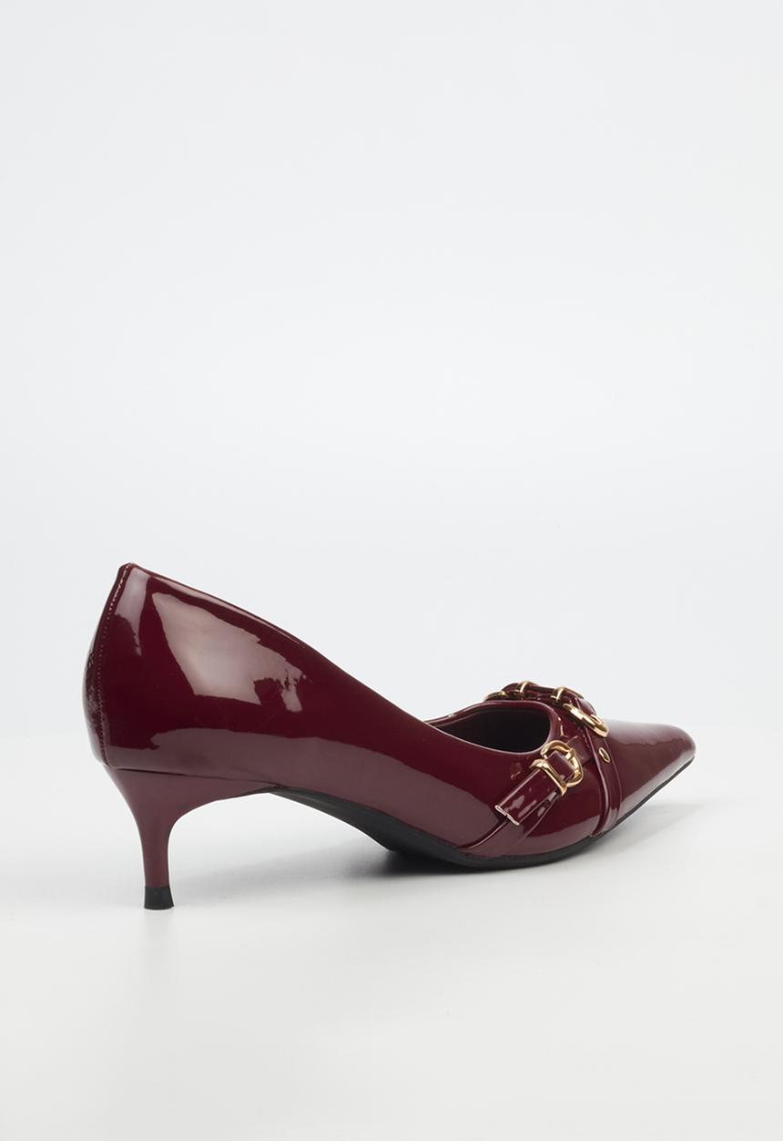 Miss Black - Tait 1 heel - wine