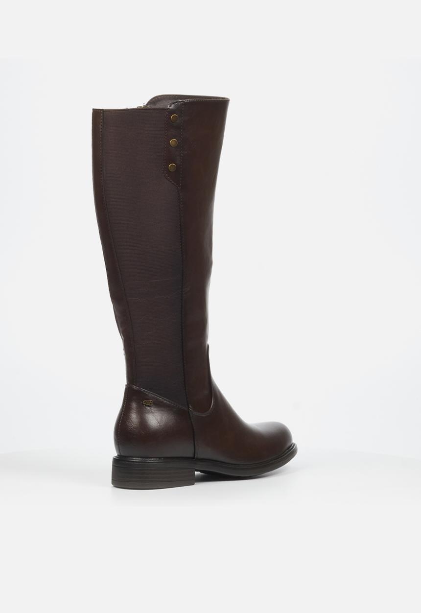 Miss Black - Victoria 4 boot - chocolate