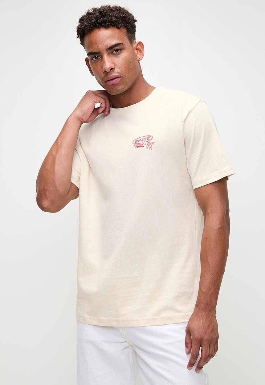 PUMA -  Drive-In Relaxed Tee - Alpine Snow
