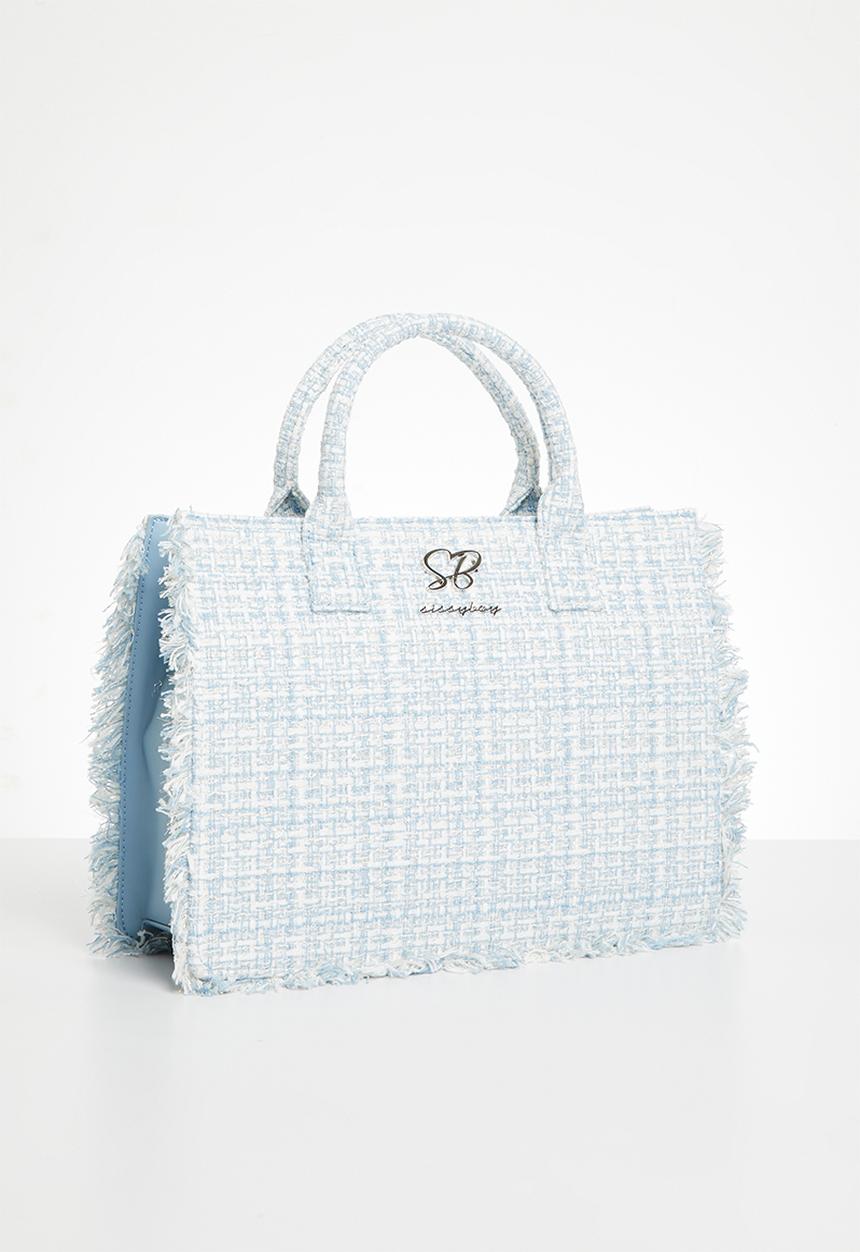 SISSY BOY - Boucle tote bag - blue