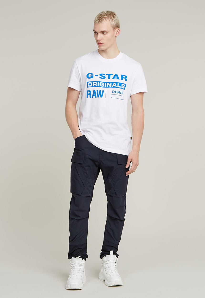 G-STAR - 3d regular tapered cargo 3.0 - blue
