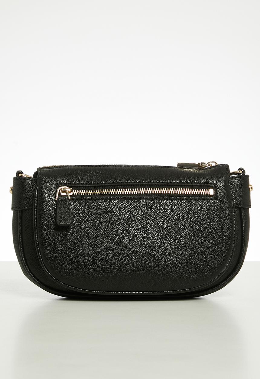GUESS - Fedora shoulder  bag - black