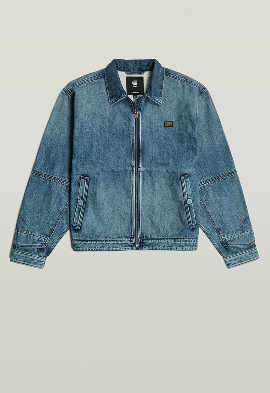 G-STAR - Coach long pocket jacket - blue