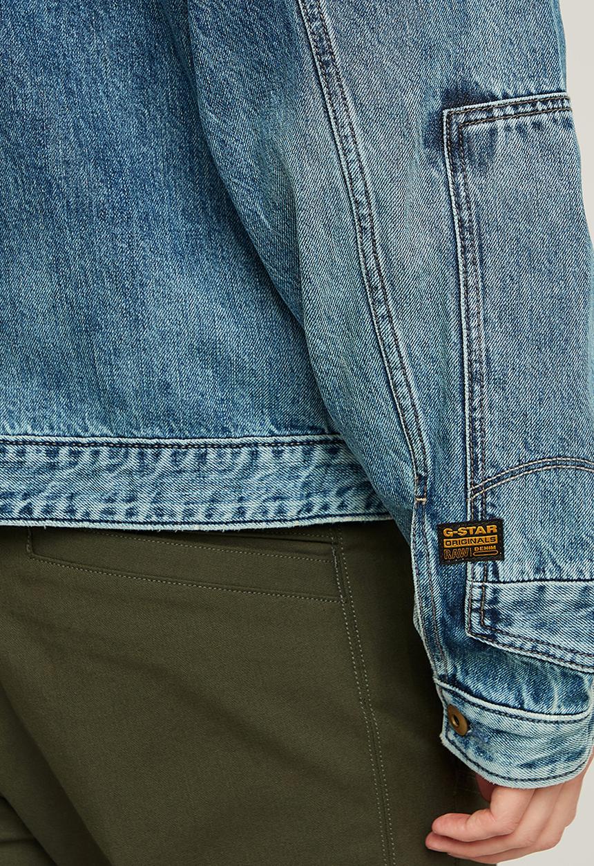 G-STAR - Coach long pocket jacket - blue