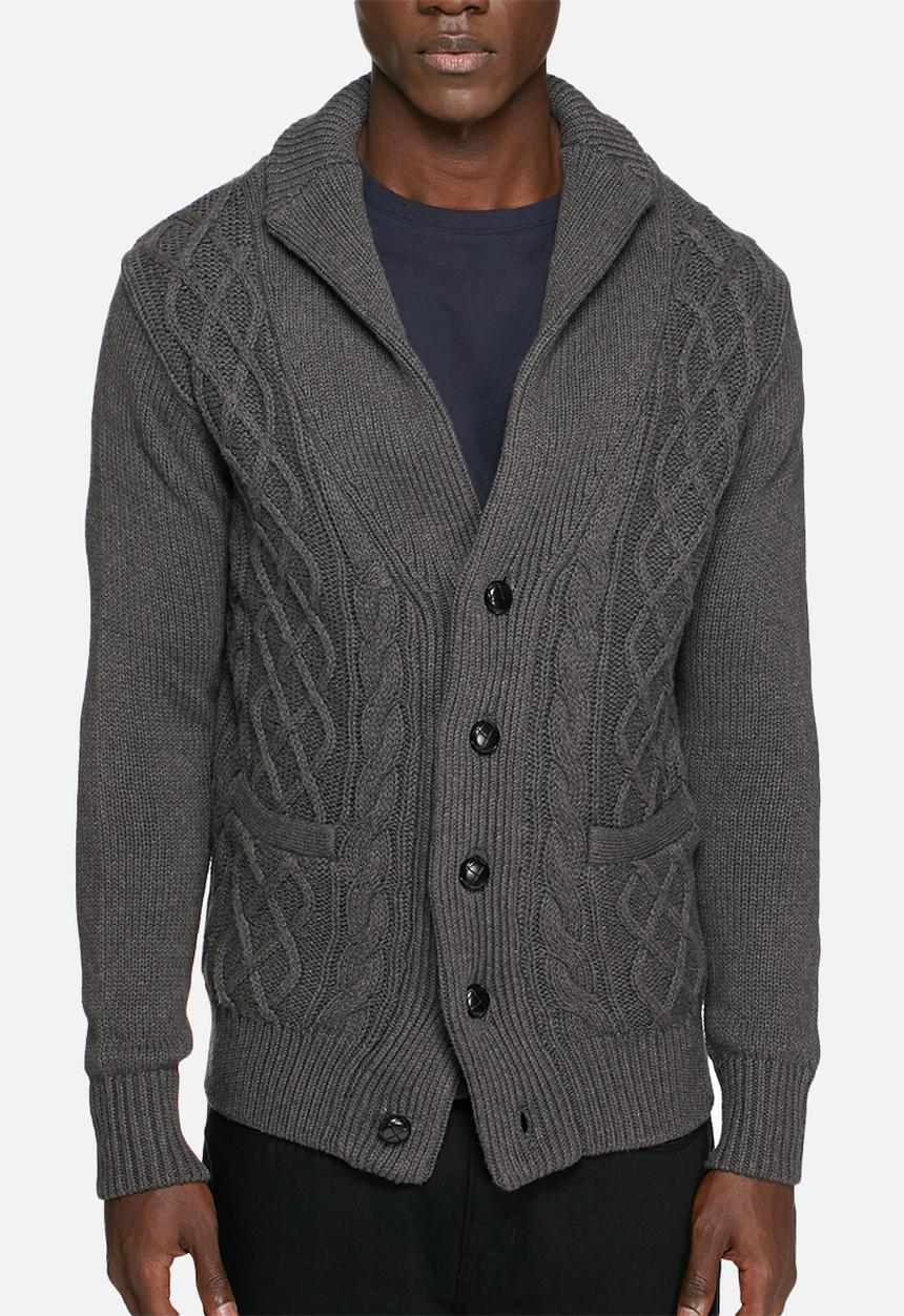 GUESS - Plaited cardigan