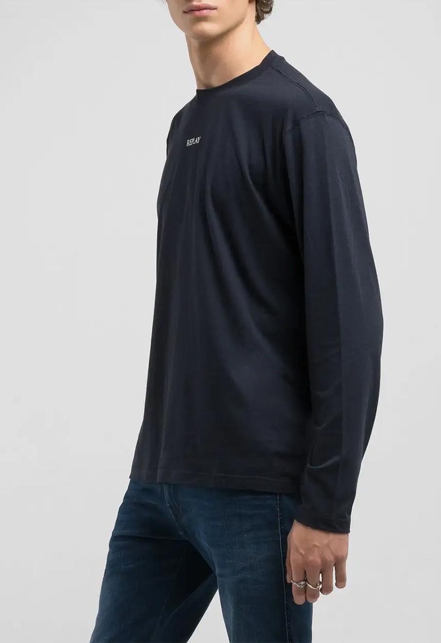 Replay - Long sleeve T-shirt - night blue