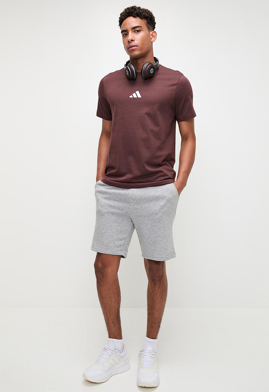 adidas Performance - Sl Sj T 4 Aurrub - Burgundy