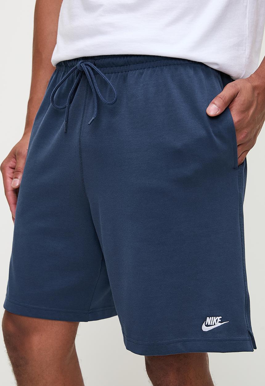 Nike - Club Knit Short  - Midnight Navy/White