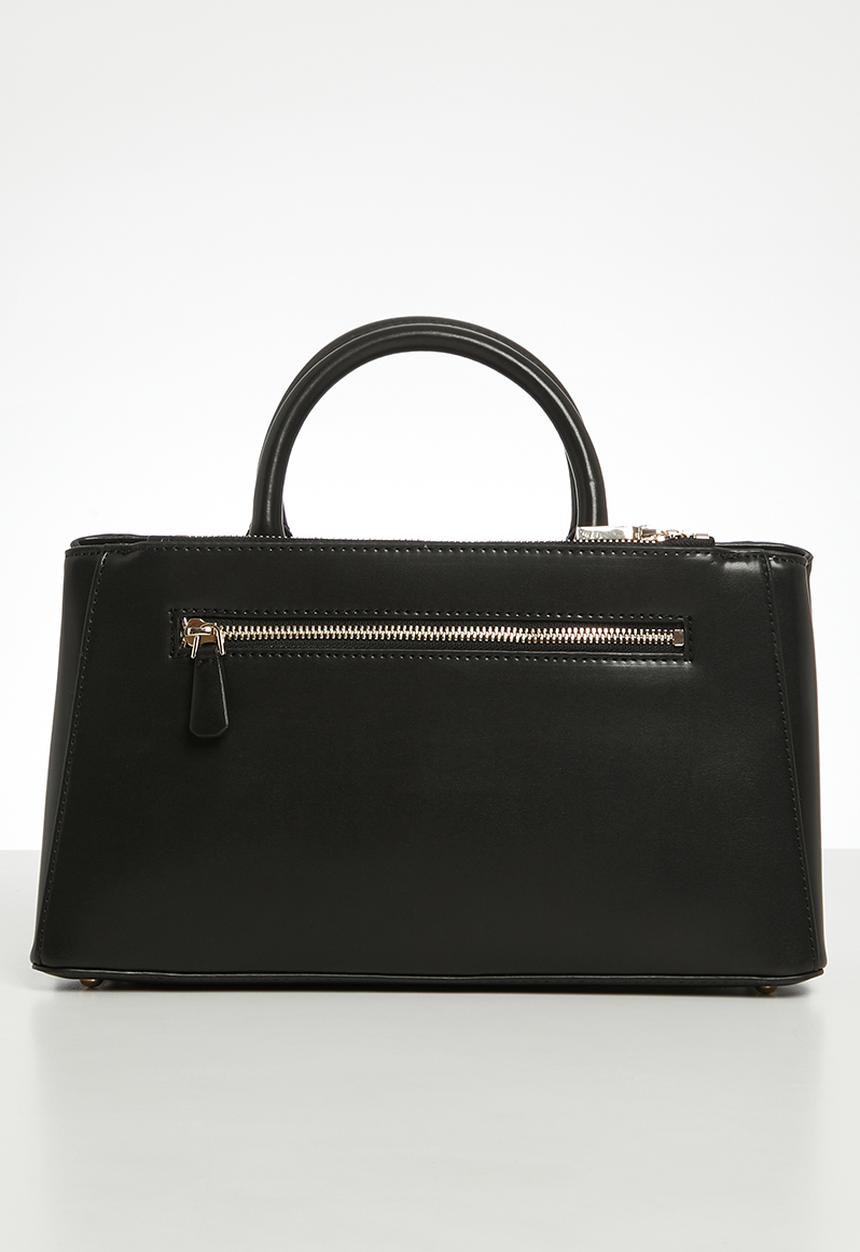 GUESS - Eco mietta sml society satchel bag - black