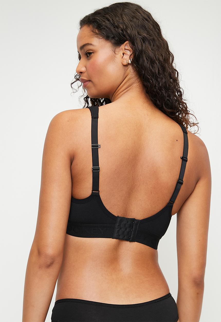 Jockey - Jockey comfort bra - black
