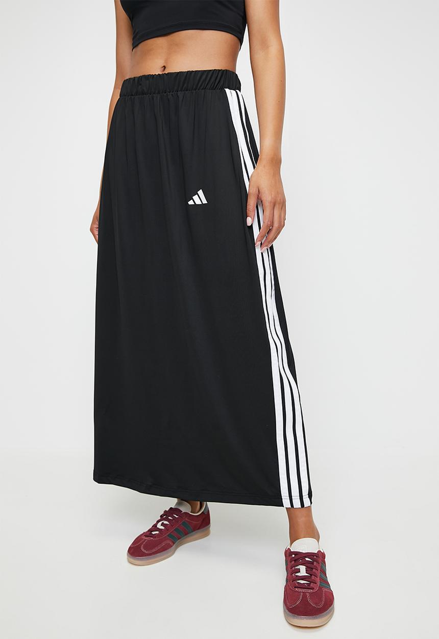 adidas Performance - W 3St Kn Skirt - Black/White