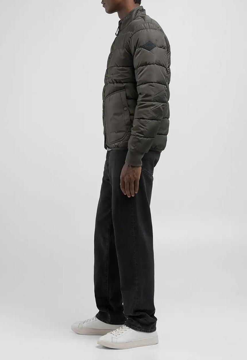 Replay - Replay puffer jacket - mud green