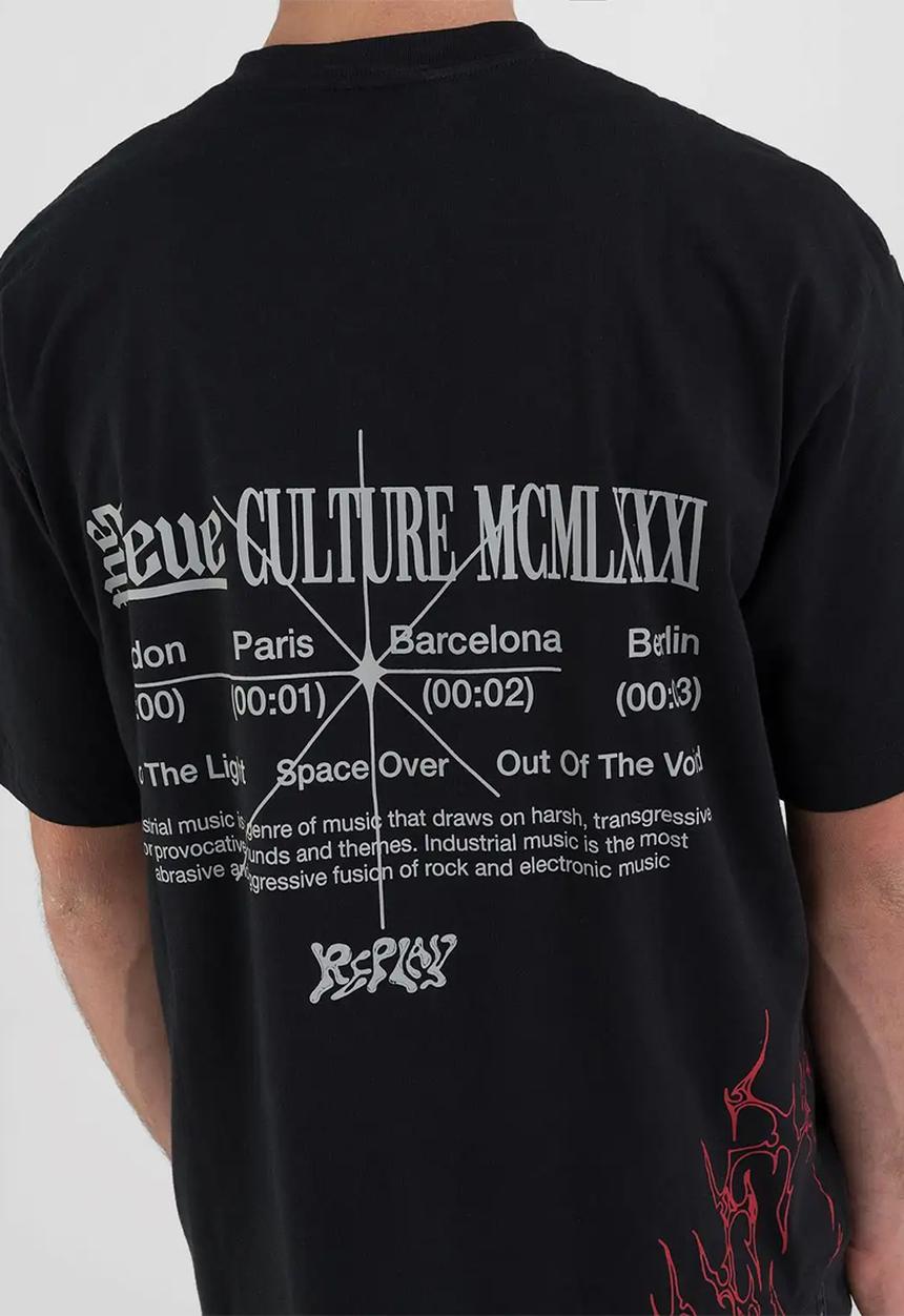 Replay - T-Shirt - Black