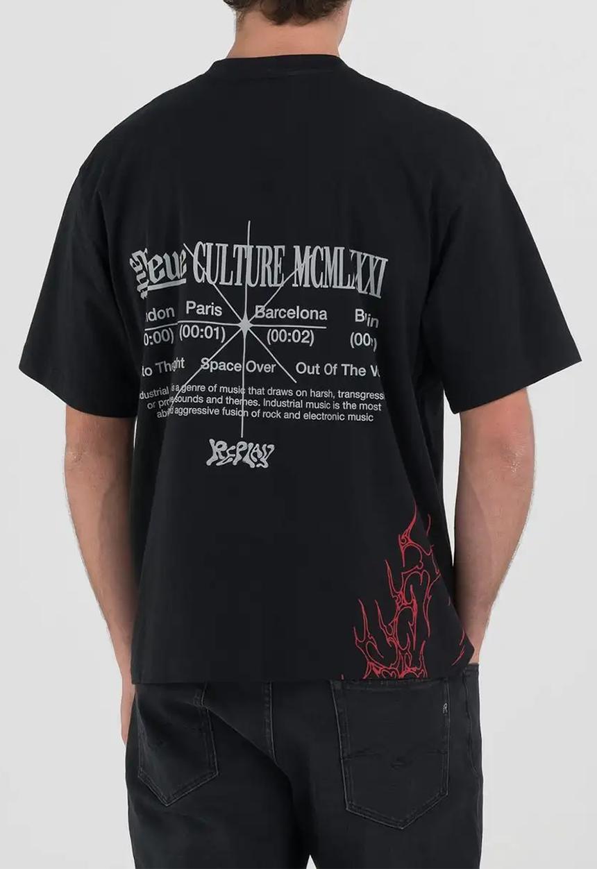 Replay - T-Shirt - Black