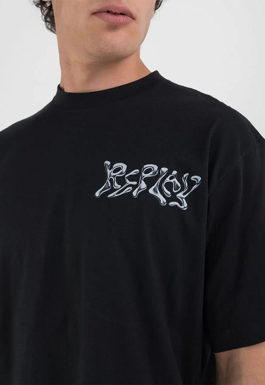 Replay - T-Shirt - Black