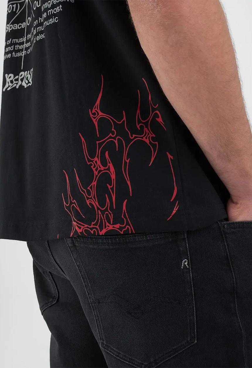 Replay - T-Shirt - Black