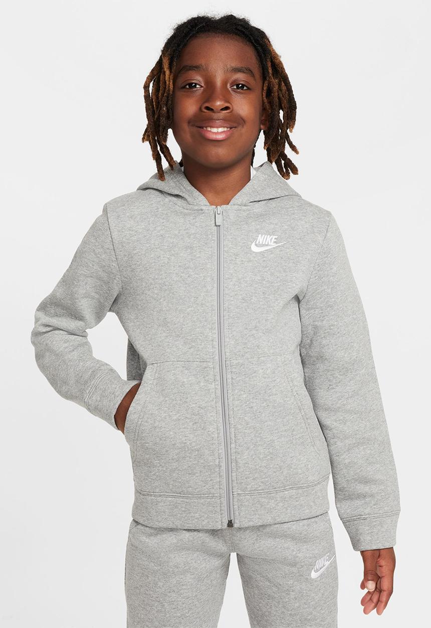 Nike - U Nike Sportswear Tracksuit Core Bf - Grey/White