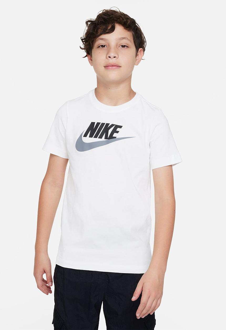 Nike - Boys Nike Sportswear Futura Icon Fs - White/Black/Grey