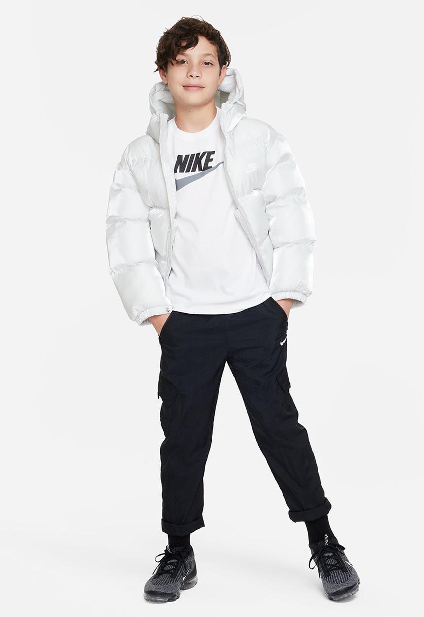 Nike - Boys Nike Sportswear Futura Icon Fs - White/Black/Grey
