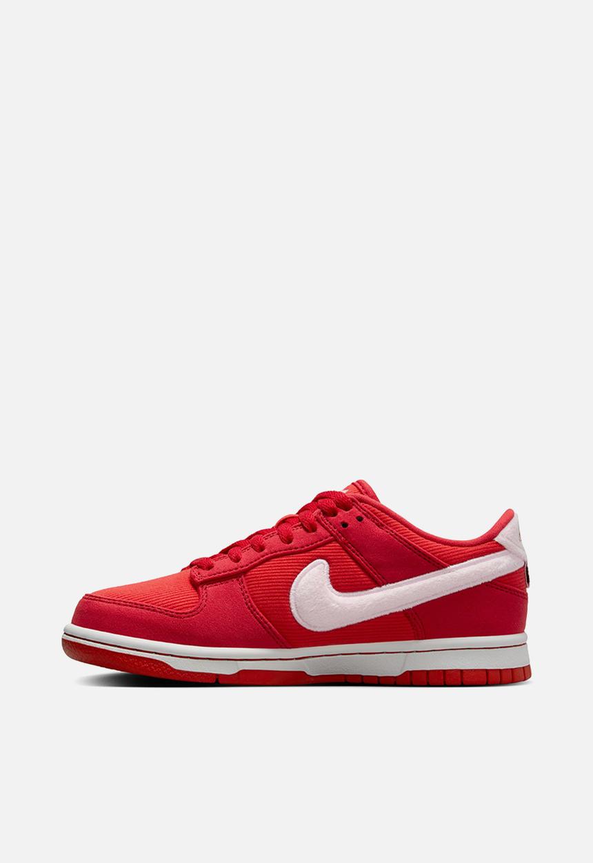 Nike - Nike Dunk Low-Fire Red/Pink Foam - Lt Crimson-White