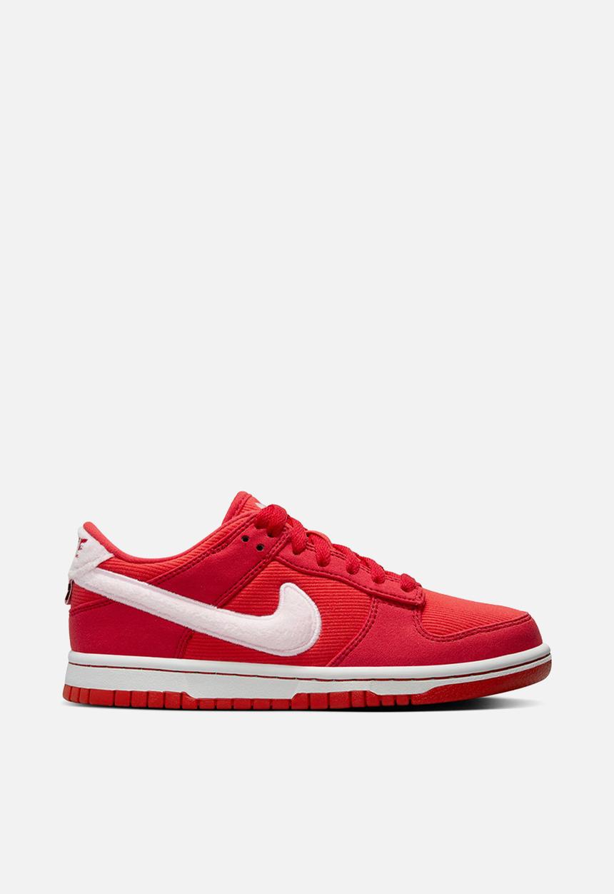 Nike - Nike Dunk Low-Fire Red/Pink Foam - Lt Crimson-White