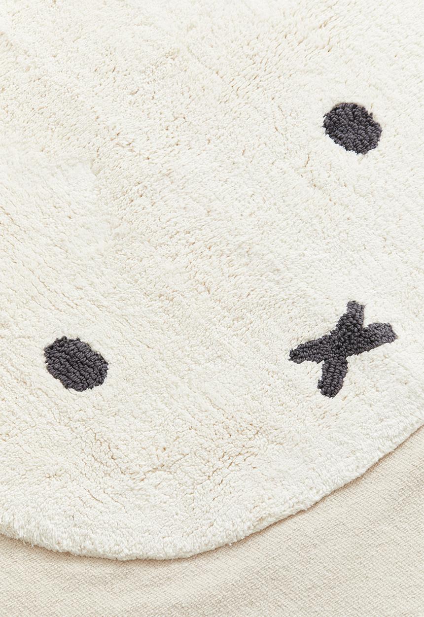 H&M - Tufted rug - light beige/miffy