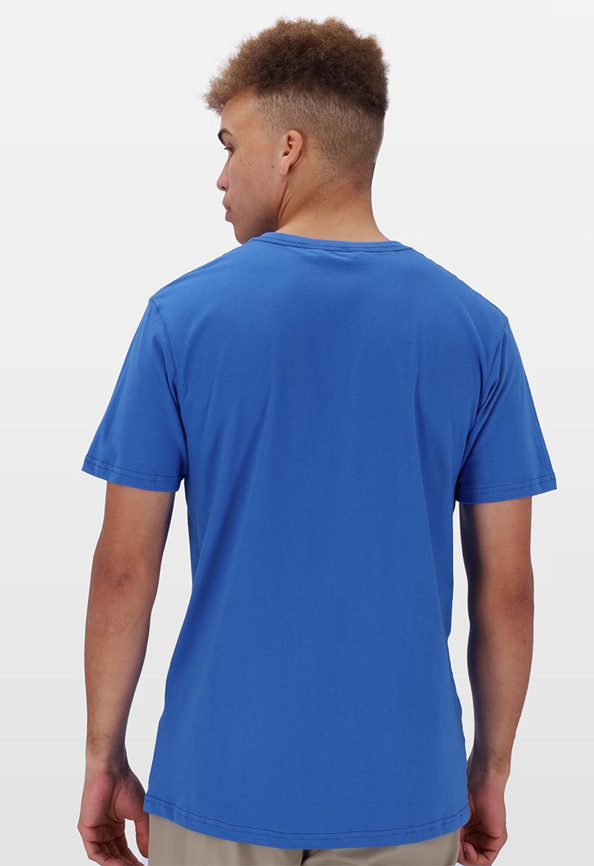 Salomon - Core logo ss tee - glowing blue
