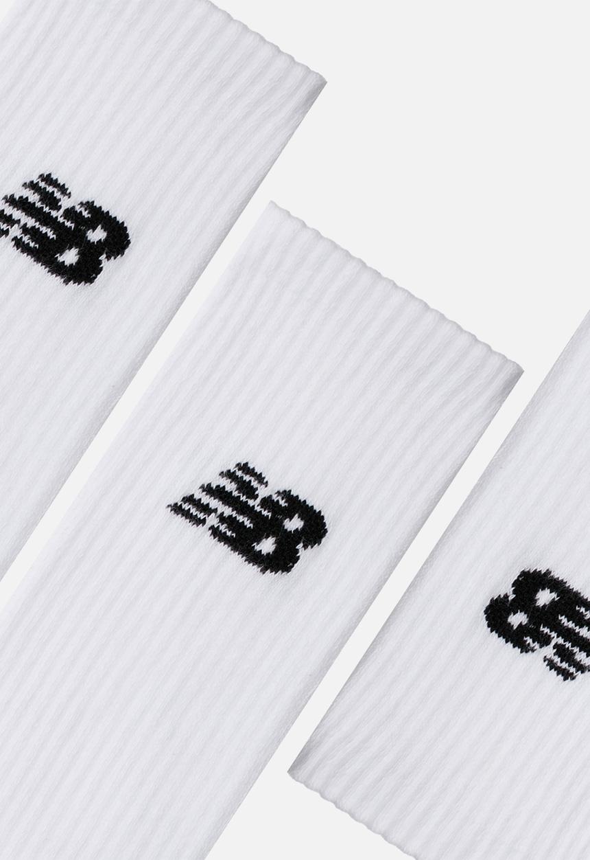 New Balance  - Everyday Crew Sock 3Pk - White