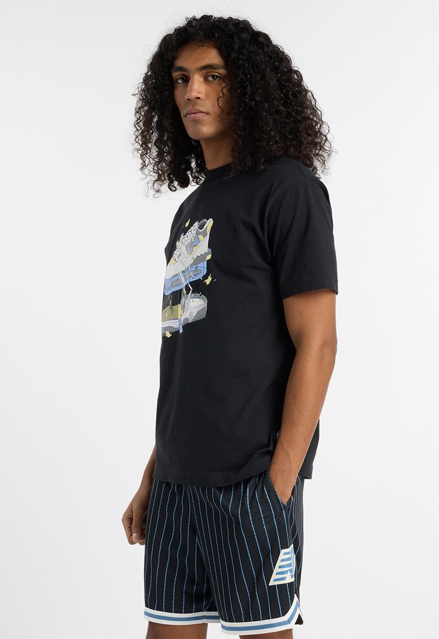 New Balance  - New Balance Fitness Center Tee - Black