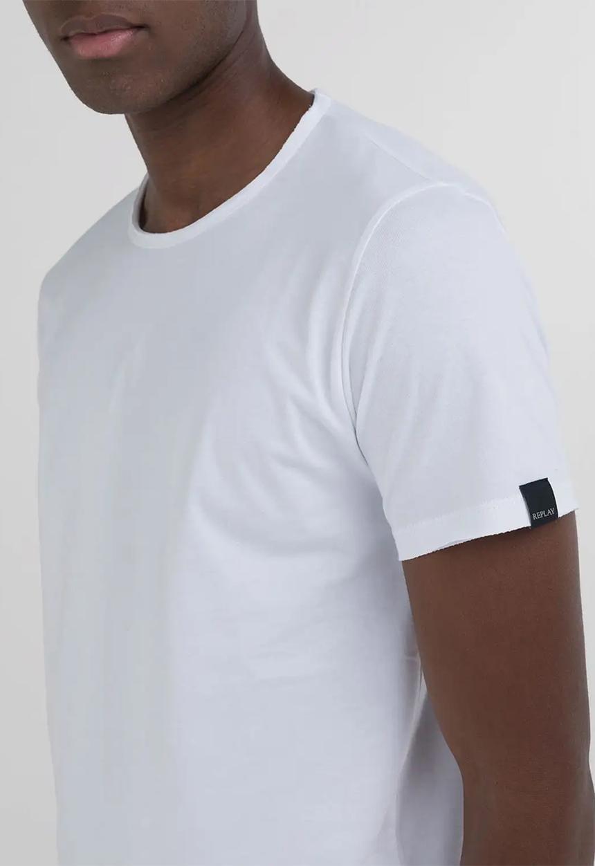 Replay - Basic T-shirt - white