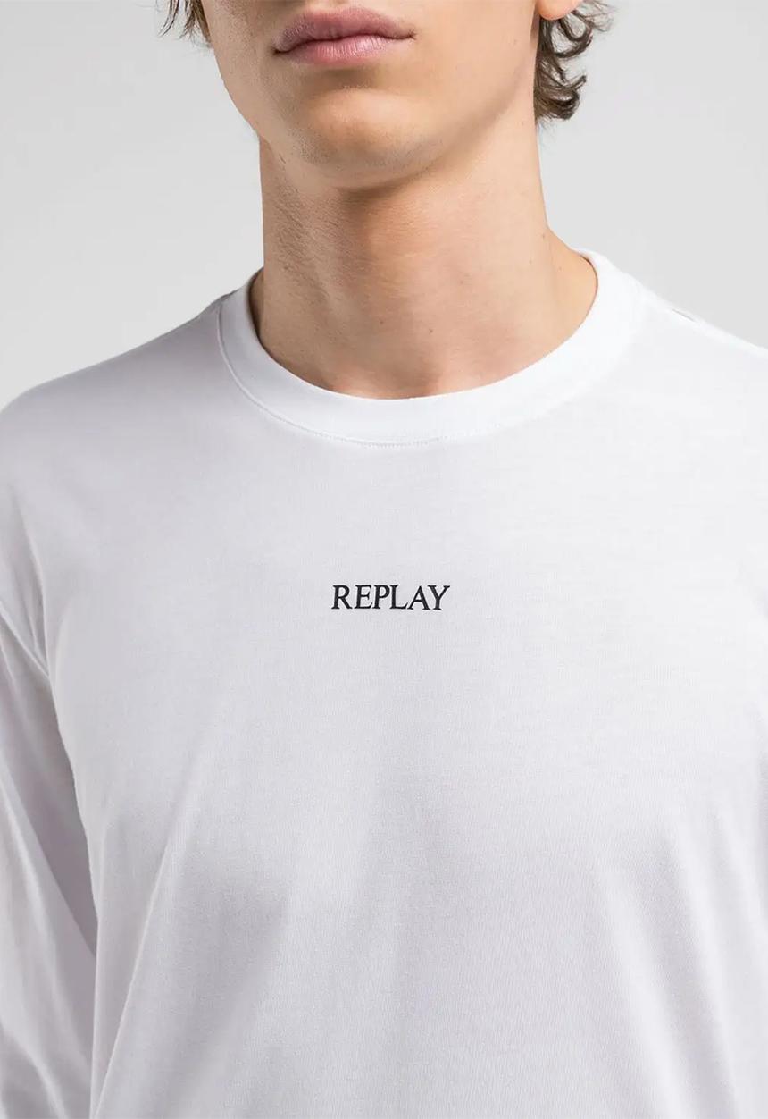 Replay - T-Shirt - White