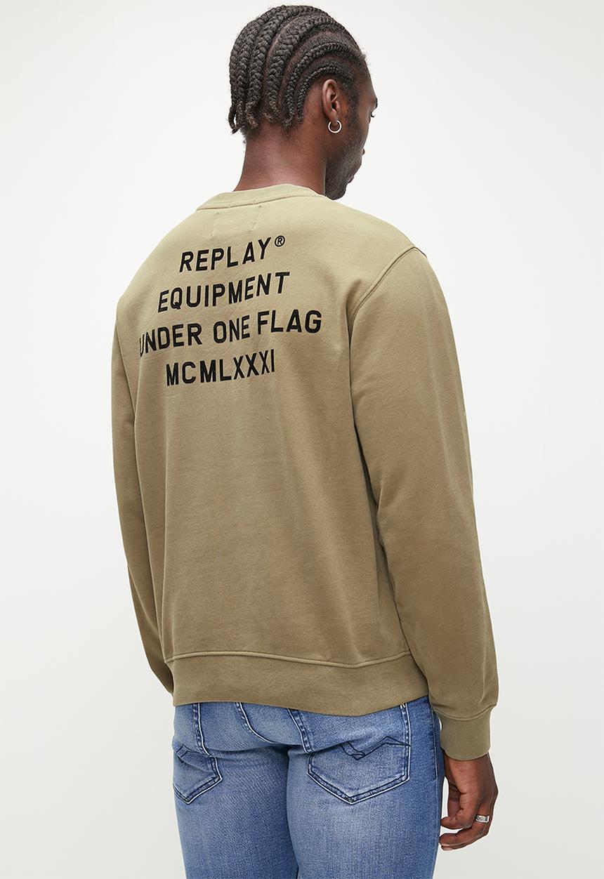 Replay - Sweatshirt - Light Mud