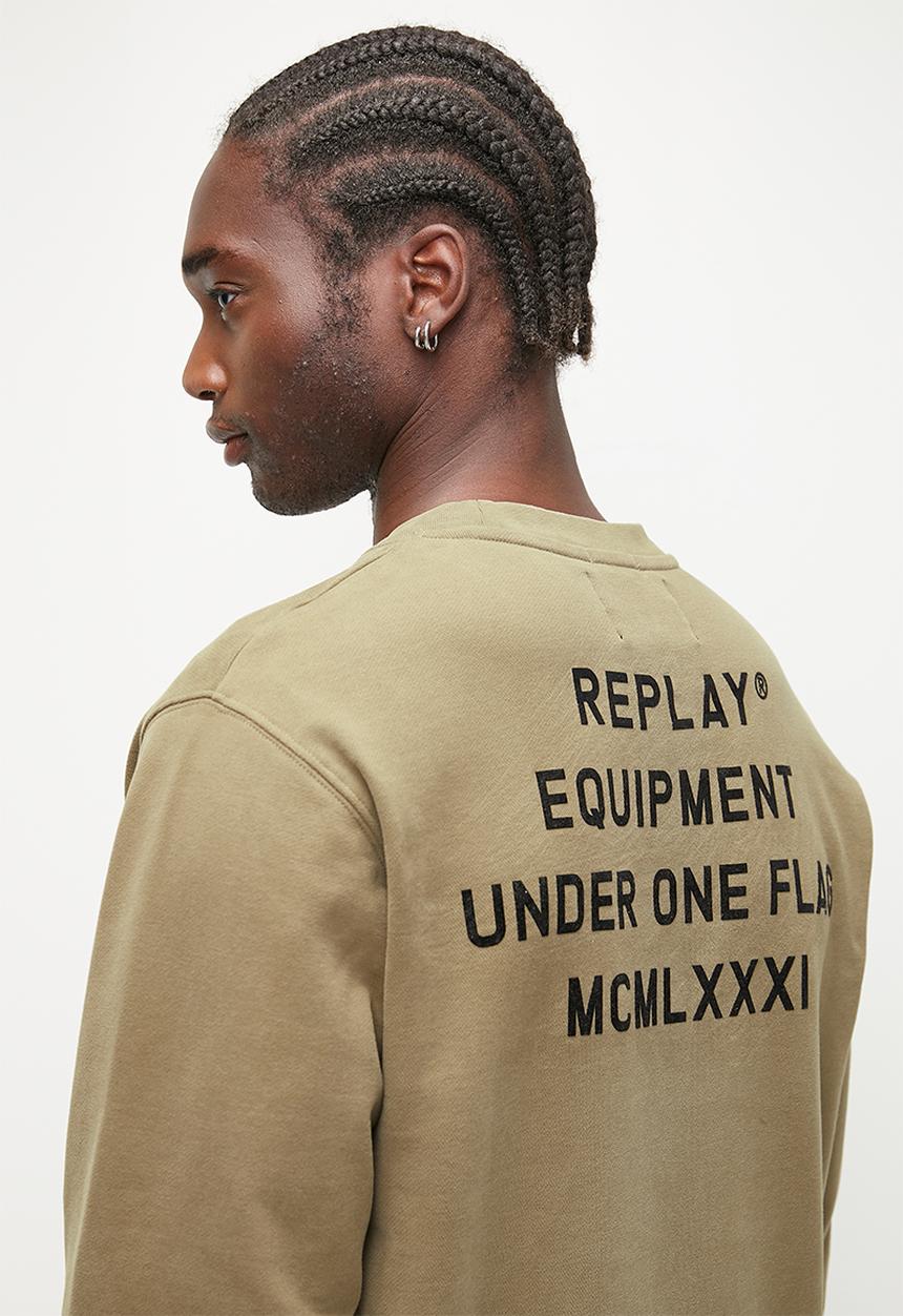 Replay - Sweatshirt - Light Mud