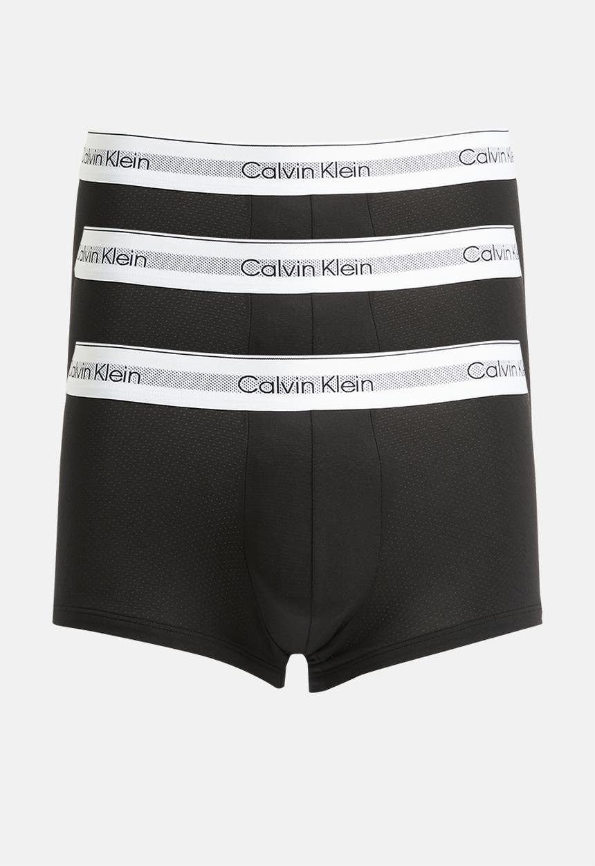 Calvin Klein - Low Rise Trunk 3 Pack - Black, Black, Black