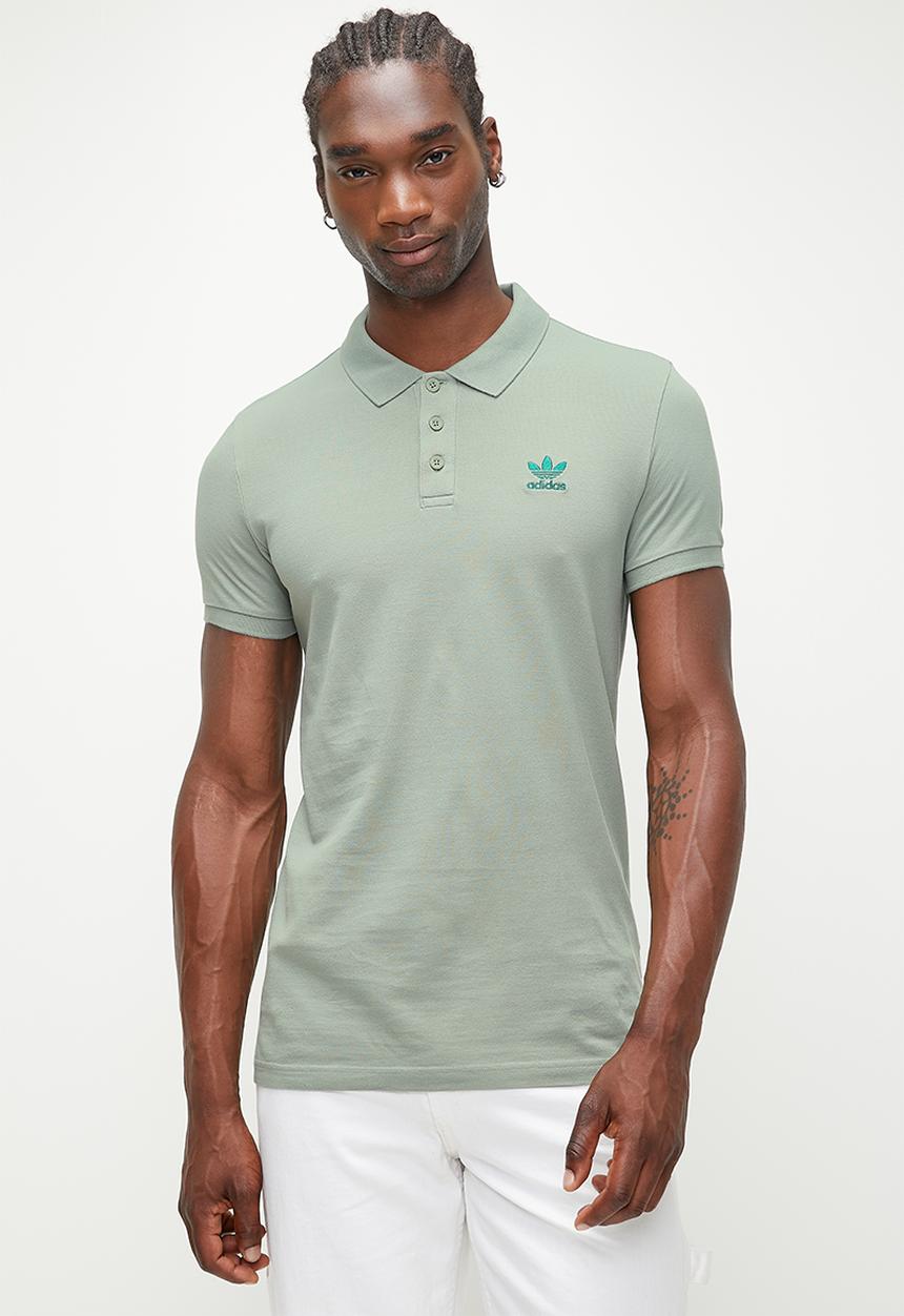 adidas Originals - Essential Polo Sf Silgrn/Cgreen - Green