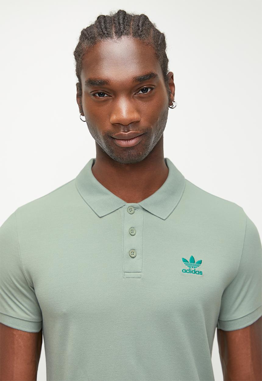 adidas Originals - Essential Polo Sf Silgrn/Cgreen - Green