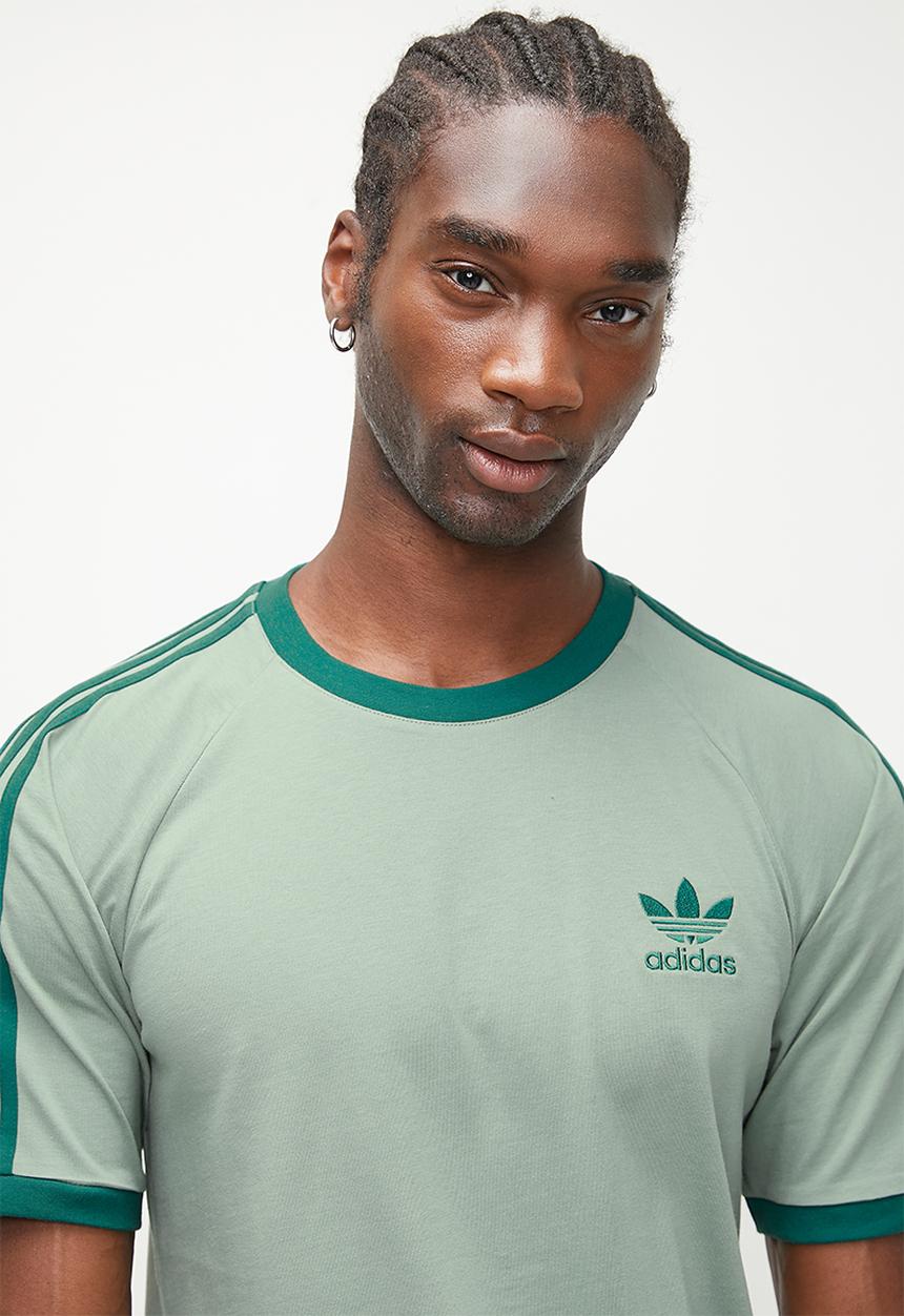 adidas Originals - 3-Stripe Tee   Silgrn - Green
