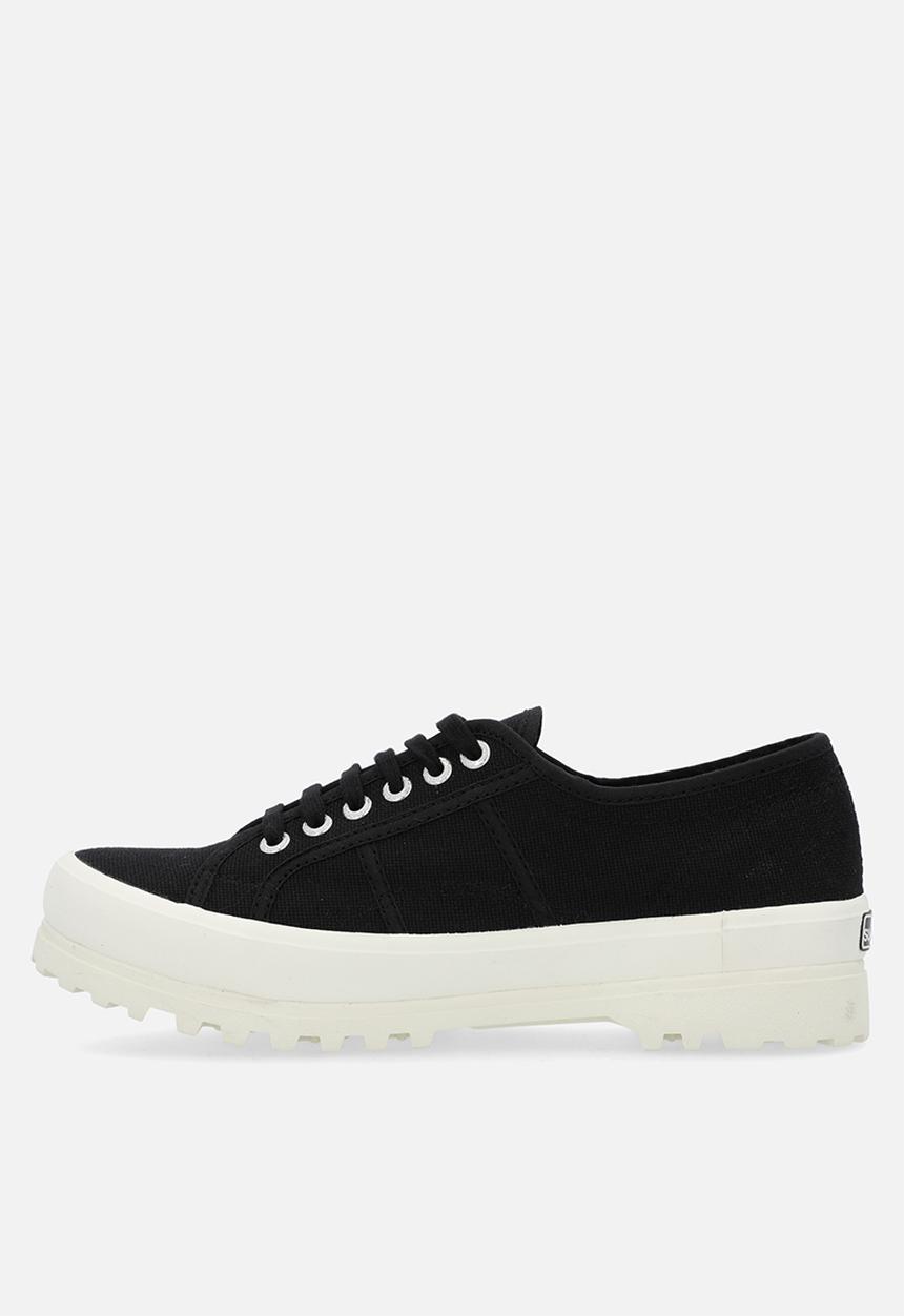 SUPERGA - 2555 Alpina low - adk black f avorio