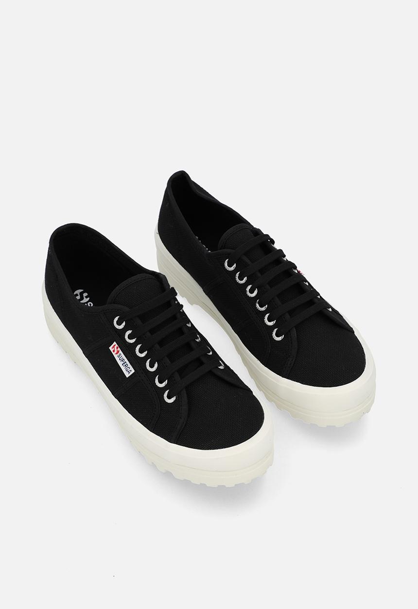 SUPERGA - 2555 Alpina low - adk black f avorio