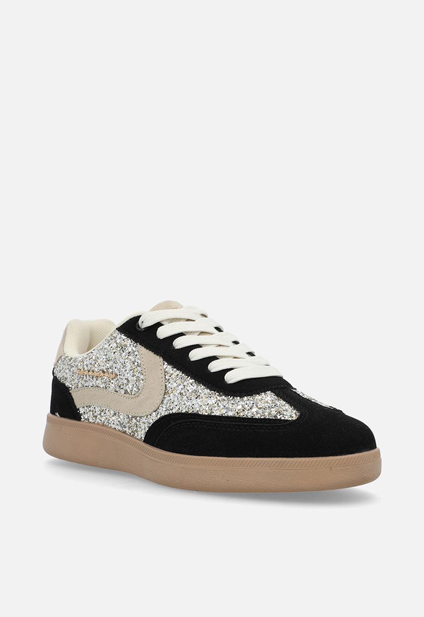 SISSY BOY - Glitter - black & brown