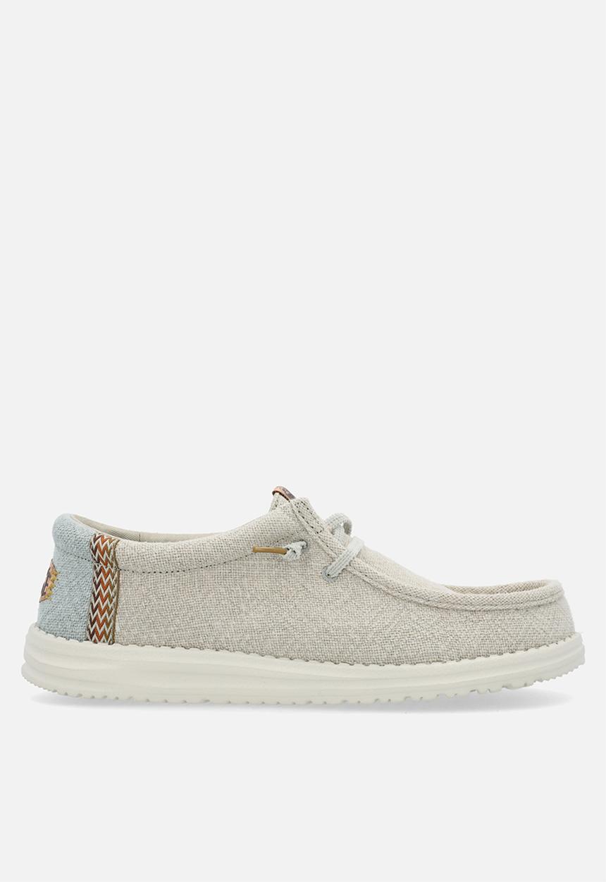 Hey Dude - Wally Jute - Stone Grey/Iceberg Green